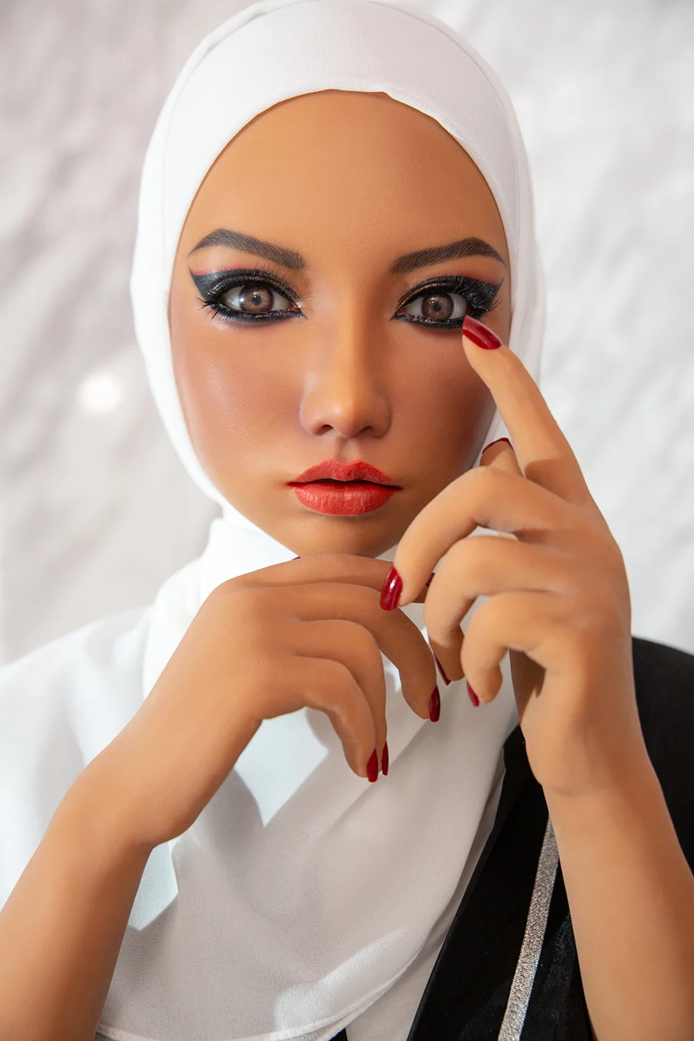 Climax Fukada 160cm Silicone ROS Head Movable Jaw Tannd Skin TPE Body Adult Love Doll