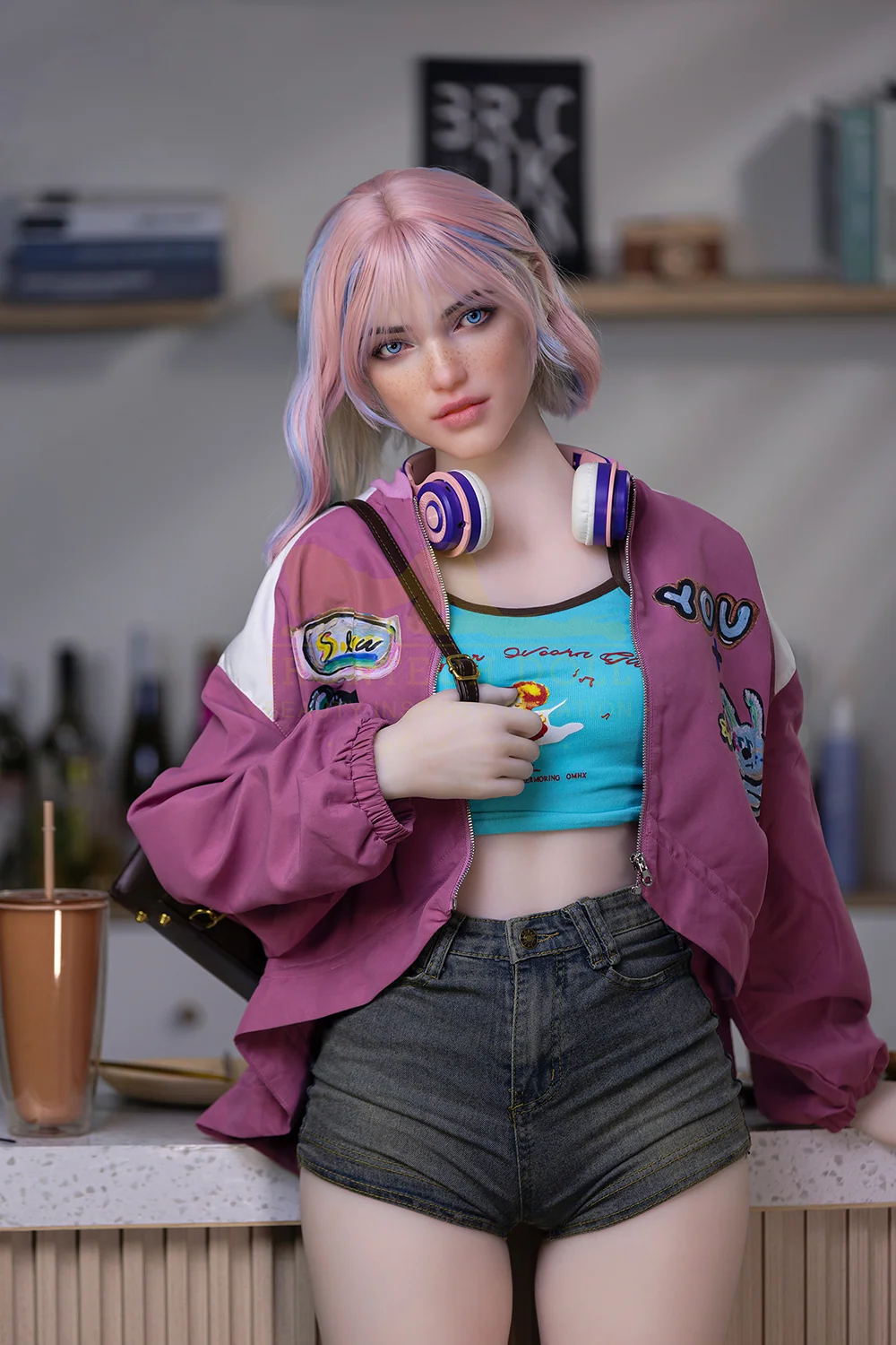 Irontechdoll Harmony 162cm S46 Silicone Head TPE Body Sex Doll White Skin Adult Love Doll - View 3