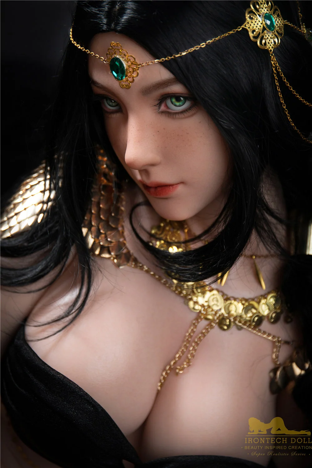 Irontech Elissa 166cm Realistic BBW TPE Sex Doll Princess Big Boobs Adult Love Doll - View 3