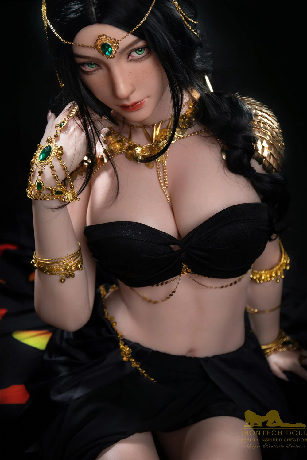 Irontech Elissa 166cm Realistic BBW TPE Sex Doll Princess Big Boobs Adult Love Doll - View 5