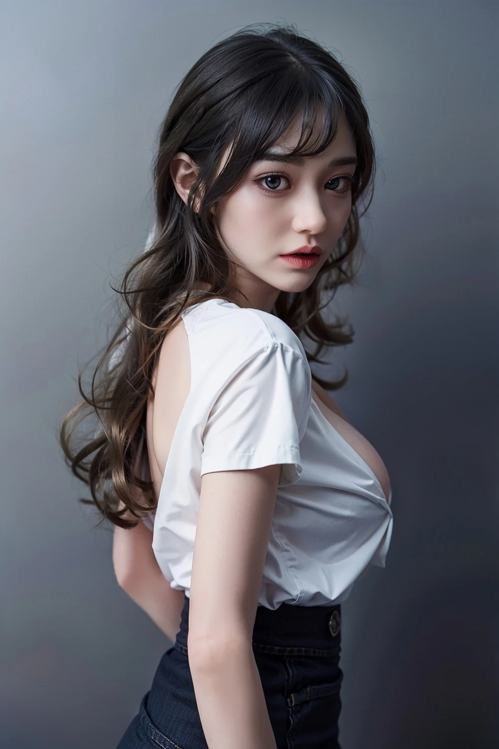 Miranda Plus Unique Design Silicone ROS Head Love Doll TPE Body Movable Jaw Realistic BBW Sex Doll - View 2