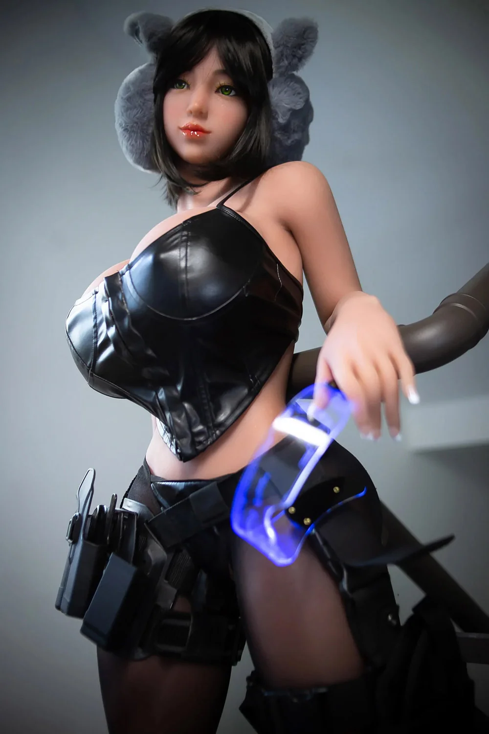 Ilona 154cm 157# Huge Boobs Cool Female Agent Realistic TPE Sex Doll Jelly Breasts Love Doll - View 2