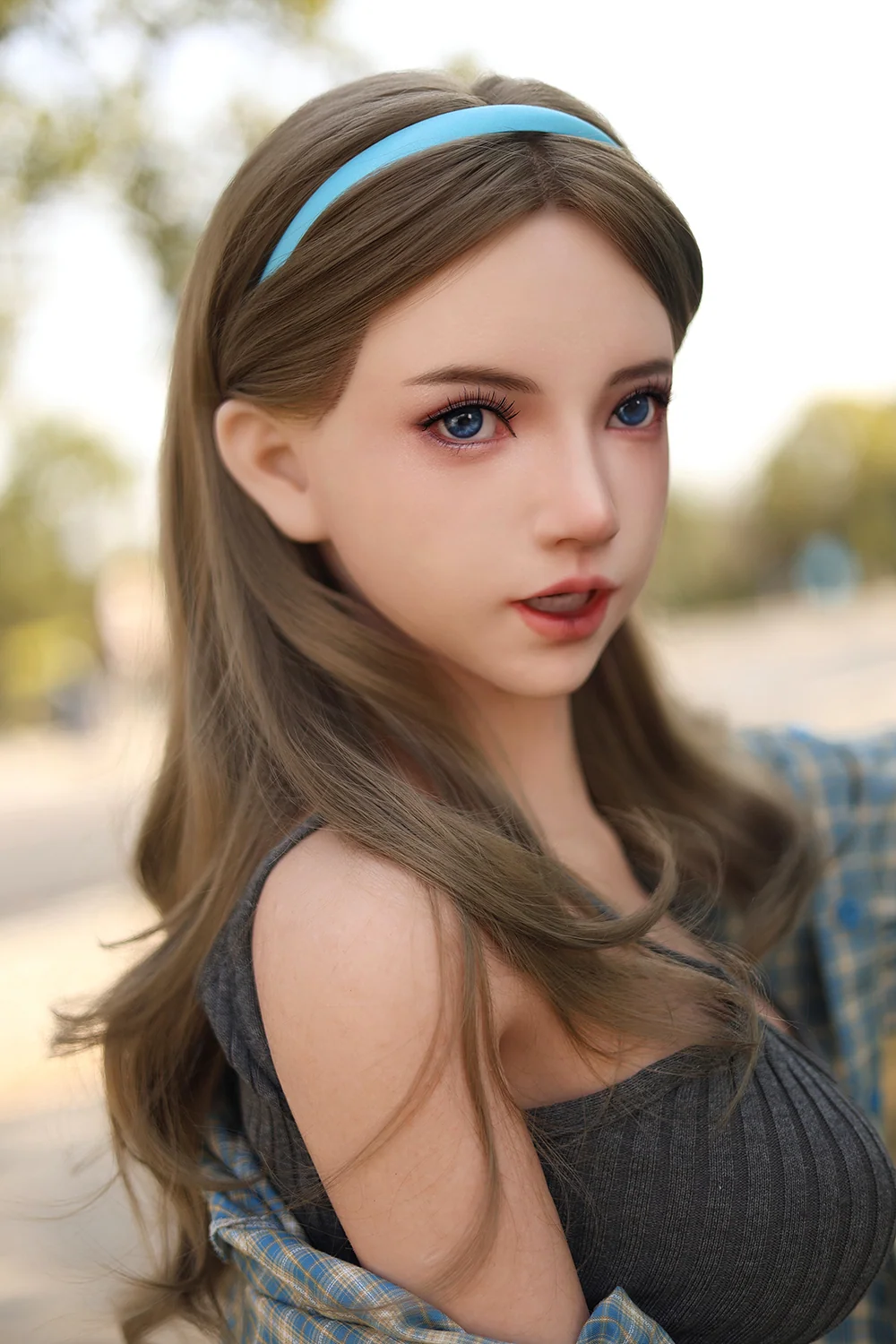 US Stock -Tindra 150cm K171 Full Silicone Jelly Breasts ROS Sex Doll Movable Jaw Silicone Adult Love Doll - View 2