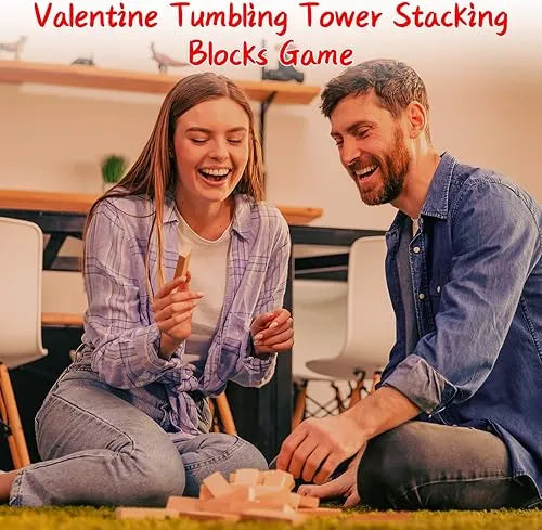 Adult Jenga Tower Dare Game alternate view