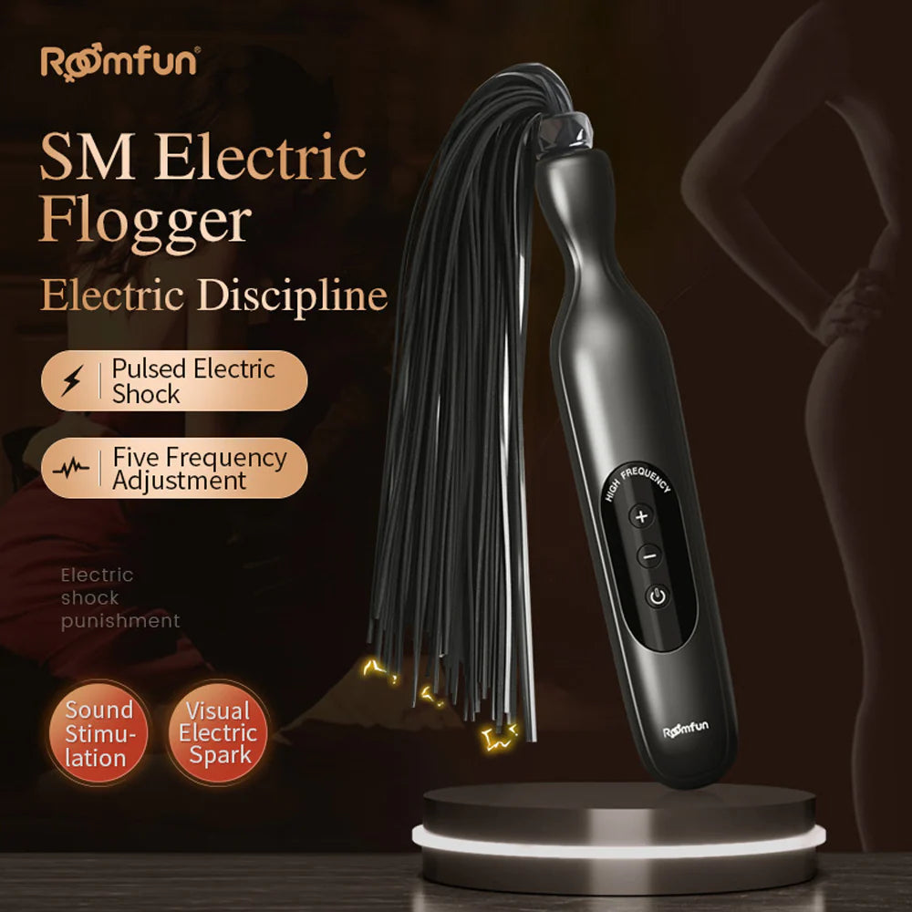 Premium Punishment Electroshock Training Whip