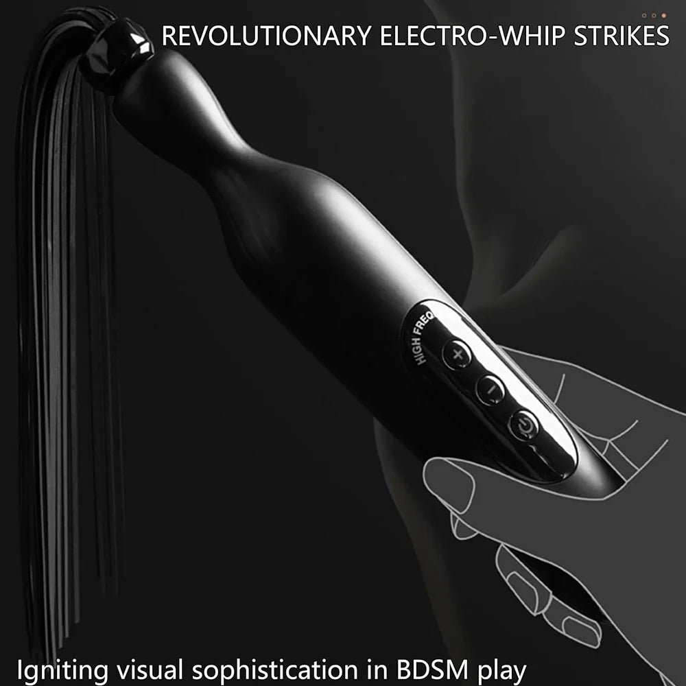 Premium Punishment Electroshock Training Whip alternate view