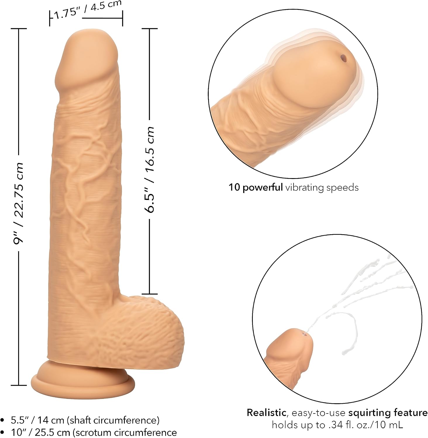 Rotating Dual-Action Vibrator alternate view
