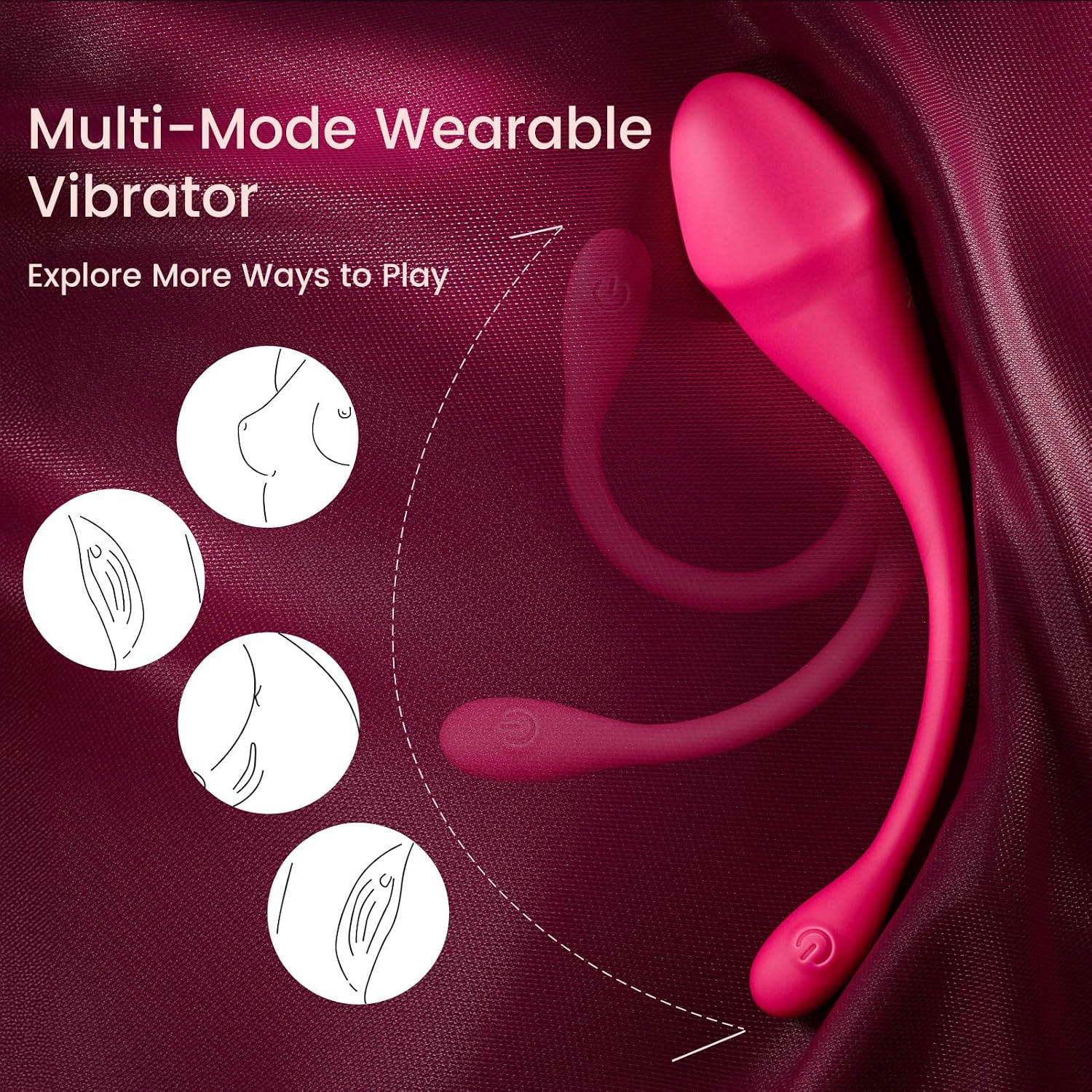 Classic Vibrator Dildo, 7 Inch Multi-Speed, Showerproof, Gold - View 5