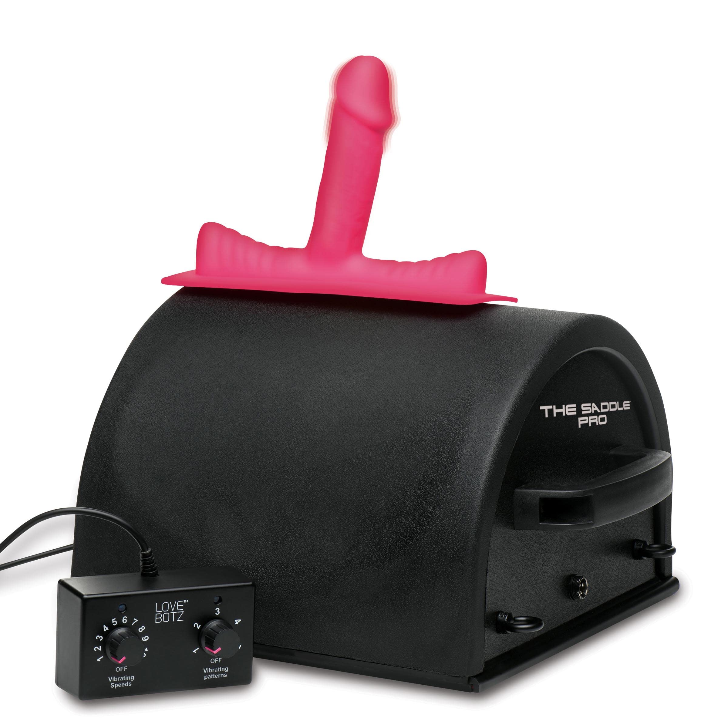 Love BOTZ 50X Saddle Pro Sex Machine with 4 Attachments for Men